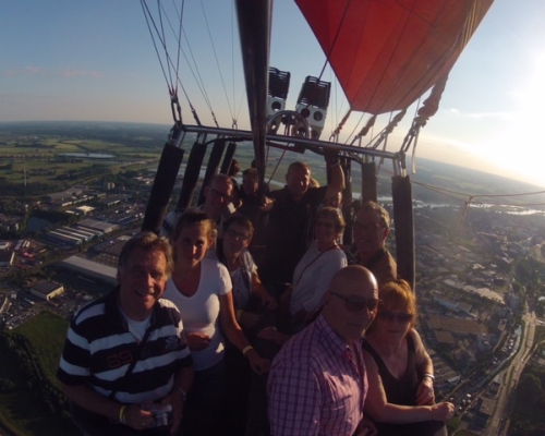 Luchtballonvaart van Deventer naar Terwolde